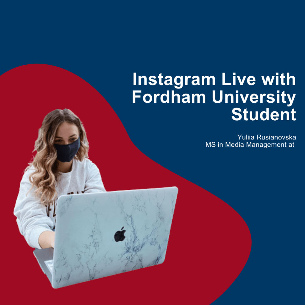 Instagram Live: Що означає бути іноземним студентом під час пандемії?