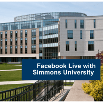 Фейсбук трансляція з Simmons University. Жіночий коледж та його переваги