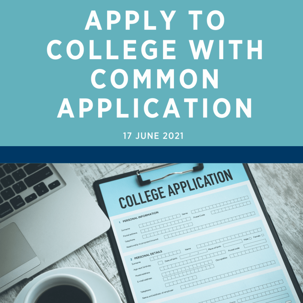 Apply to College with Common Application