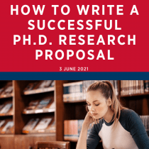 How to write a successful Ph.D. research proposal
