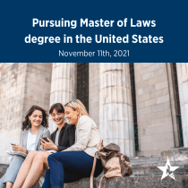 Pursuing Master of Laws degree in the United States