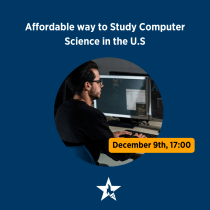 An affordable way to Study Computer Science in the U.S.