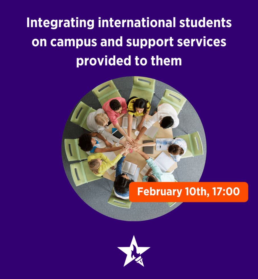 Integrating international students on campus and support services provided to them / Інтеграція іноземних студентів на кампусі