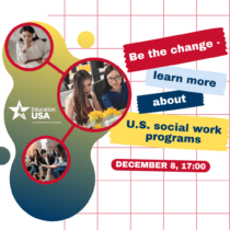 Будь зміною – дізнайся більше про програми соціальної роботи в США