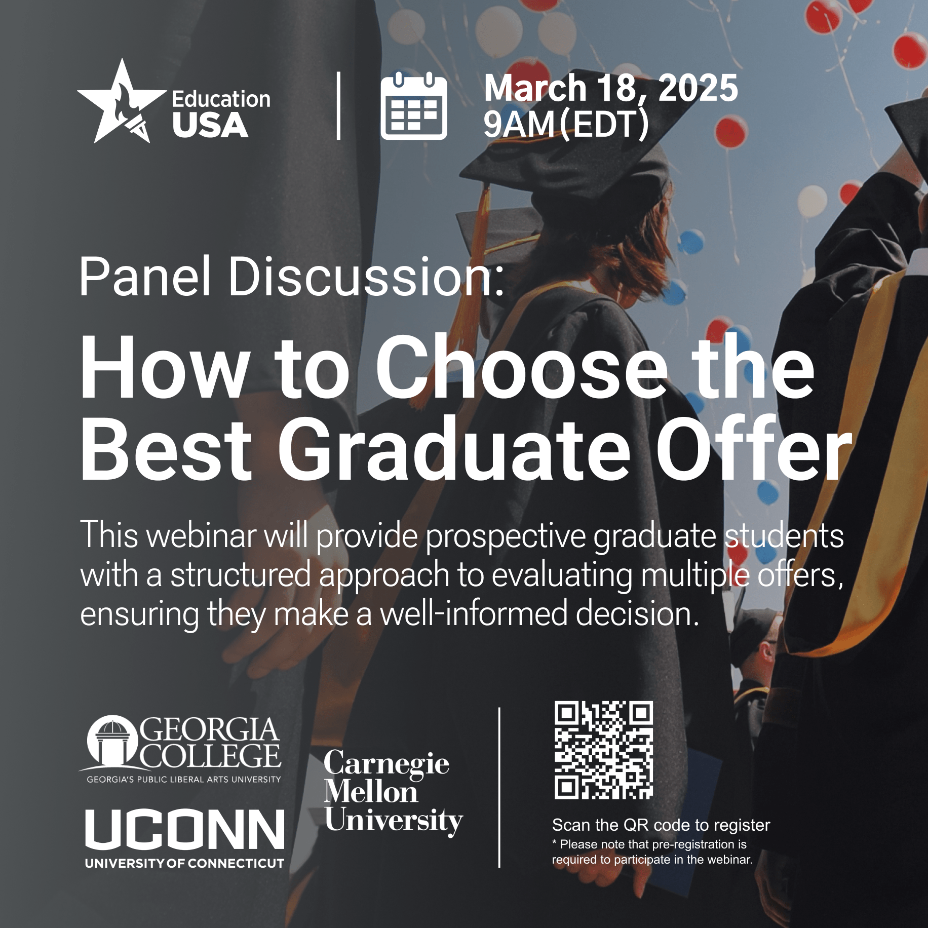Panel Discussion: How to Choose the Best Graduate Offer | Education USA