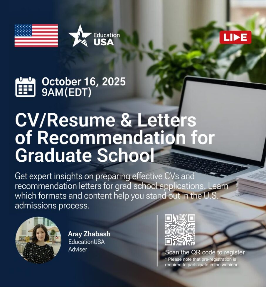 CV/Resume and Letters of Recommendation for Grad School