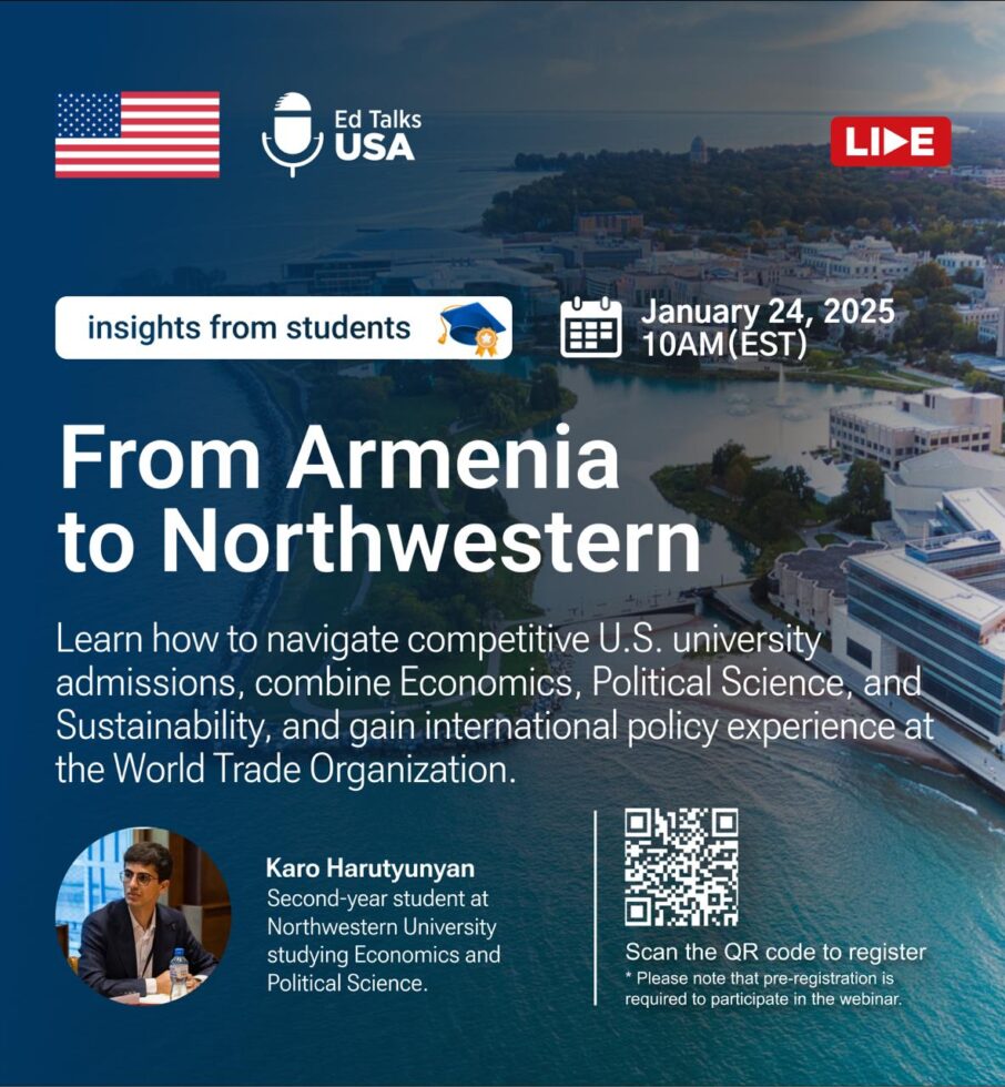 From Armenia to Northwestern: Navigating U.S. Admissions and Building a Career in Global Trade